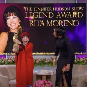 Video: Rita Moreno Presented With Award on JENNIFER HUDSON Photo