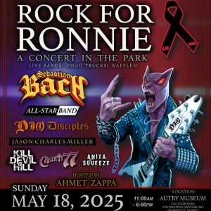 Sebastian Bach to Headline ROCK FOR RONNIE Concert in the Park Photo