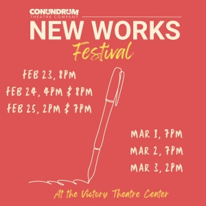 Conundrum Theatre Company to Present Inaugural New Works Festival Featuring New Plays by LA Artists