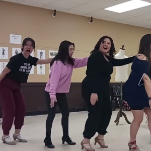 Video: Watch Rehearsal Footage of 'Stage Door Johnnies' from BLENDED �'� (HARMONY) Photo