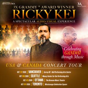 Ricky Kej to Tour USA and Canada With Gandhi Tribute Photo