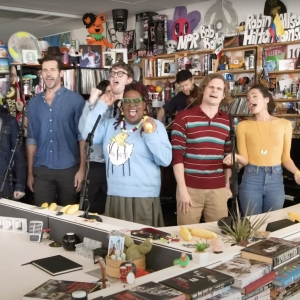 Video: The Cast of SHUCKED Performs as Part of NPRs Tiny Desk Concert Series Photo