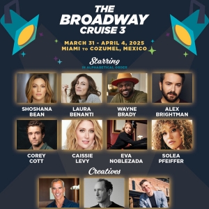 Shoshana Bean, Laura Benanti, Wayne Brady & More to Join 3rd Sailing of The Broadway  Photo