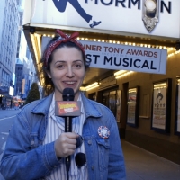 BWW Exclusive: Allison Frasca Says 'Hello' to THE BOOK OF MORMON on The Broadway Brea Video