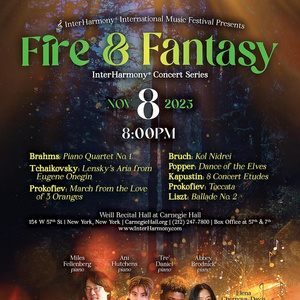 InterHarmony Artists Perform IN FIRE AND FANTASY at Carnegie Hall Photo