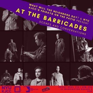 Jorge Carrión Álvarez Joins The Cast Of AT THE BARRICADES: SCENES AND CONVERSATIONS