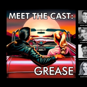 Cast Set for GREASE at Mountain Theatre Company in June Photo