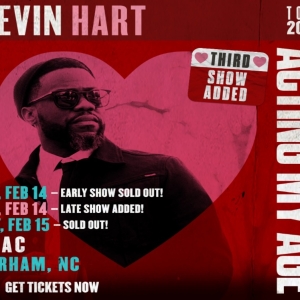 Third Show Added for Kevin Hart at DPAC in February Photo