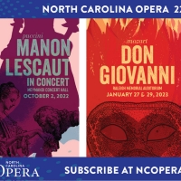 PORGY AND BESS, DON GIOVANNI & More Announced for North Carolina Opera 2022/2023…