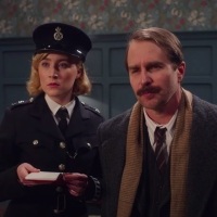 VIDEO: Sam Rockwell & Saoirse Ronan Investigate a West End Murder in the SEE HOW THEY Photo
