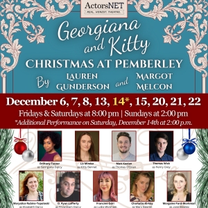 ActorsNet Returns to Pemberley for GEORGIANA AND KITTY: CHRISTMAS AT PEMBERLEY Photo