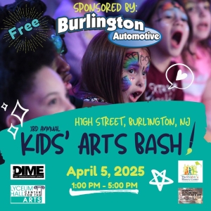 3rd Annual KIDS ARTS BASH Expands to Multiple Venues in Burlington City Photo