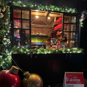 CAFE AROMA Seasonal Pop-Up at Loulou Petit Bistro in Chelsea Photo