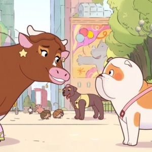 Video Exclusive: Alex Newell and Auli’i Cravalho 'Start the Day' on LULU IS A RHINO Photo