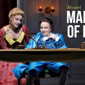 Cast Set for THE MARRIAGE OF FIGARO at North Carolina Opera Photo