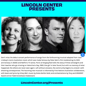 PICNIC AT HANGING ROCK to be Presented in Concert at Lincoln Center Photo