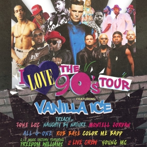 Vanilla Ice to Headline the I LOVE THE 90S Tour in 2025 Photo