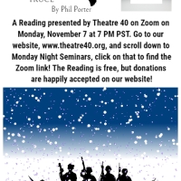 THE CHRISTMAS TRUCE Moves To Zoom On November 7 Photo
