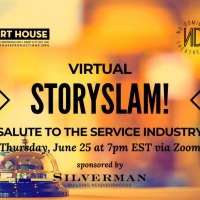Tune in to Virtual Story Slam - SALUTE TO THE SERVICE INDUSTRY Photo
