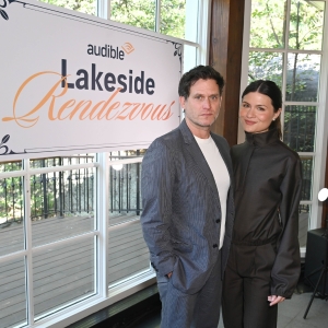 Photos: Phillipa Soo and Steven Pasquale Attend Romance-Themed Audible Event Photo