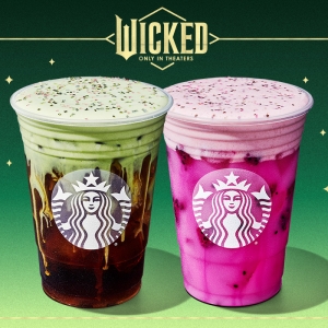 Starbucks to Release WICKED Drinks & Themed Merchandise Photo