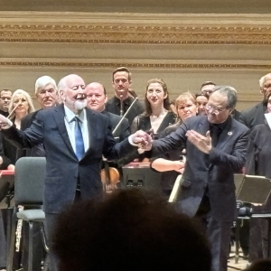 Review: Carnegie Hall Brings Audience to Its Feet with AN EVENING WITH JOHN WILLIAMS AND Y Photo