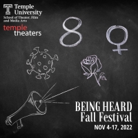 Temple Theaters to Present BEING HEARD Fall Festival in November Photo