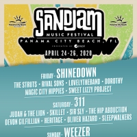 SandJam 2020 Lineup Announced, Featuring Shinedown, 311 and Weezer! Video