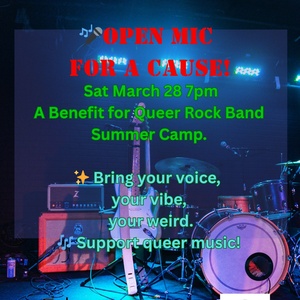 Foxhole Projects to Host Open Mic Night Benefiting Ethos Queer Rock Band Summer Camp Photo