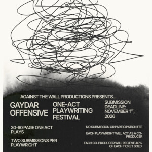 GAYDAR OFFENSIVE One-Act Festival Now Accepting Submissions Photo