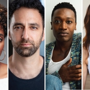 Full Cast Set for ALONG THE BENT AND NARROW Industry Reading Photo