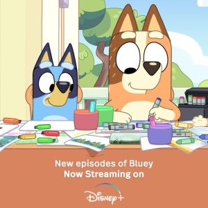 Ten New Episodes of BLUEY Now Streaming on Disney+ Photo