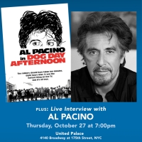 The Actors Studio to Present Conversation With Al Pacino & DOG DAY AFTERNOON Screenin Photo