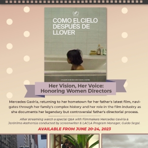 Latin American Cinemateca of Los Angeles Presents The Streaming Of Colombian Film COM Photo