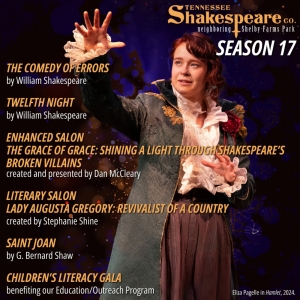 TN Shakespeare Co. THE COMEDY OF ERRORS and TWELFTH NIGHT for 17th Season Photo