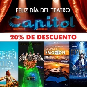 ESPECIAL: El Teatro Capitol conmemora el Día Mundial del Teatro con una promoción e Video