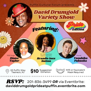 The David Drumgold Variety Show Comes To The Puffin Cultural Forum With Special Pride Photo