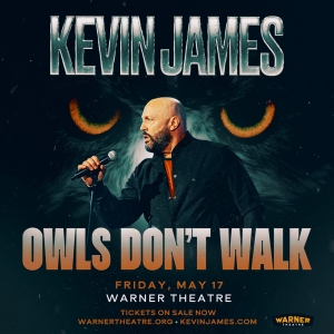 Kevin James to Bring OWLS DON'T WALK Tour to the Warner Theatre in May Video