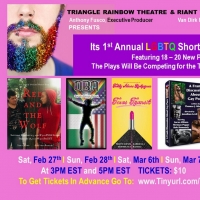 The Riant Theatre and The Triangle Rainbow Theatre Present 1st Annual LGBTQ Short Pla Photo
