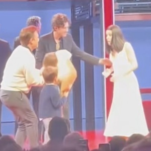 Video: Lea Michele's Kids Join Her Onstage at CHESS For Mother's Day