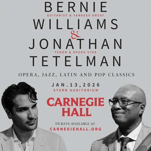 Jonathan Tetelman And Bernie Williams to Headline Carnegie Hall Concert Photo