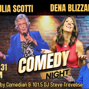Comedy Night At Drew Concert Hall to Feature Julia Scotti, Dena Blizzard & Steve Trev Photo