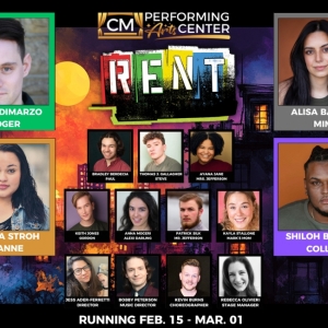 Cast Set For RENT at CM Performing Arts Center Photo