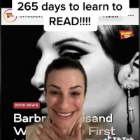 Video: Lea Michele Jokes That She Will 'Learn to Read' Before Barbra Streisand's Memo Photo