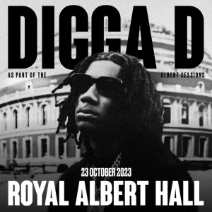 Digga D Announces Milestone Show at Royal Albert Hall Photo
