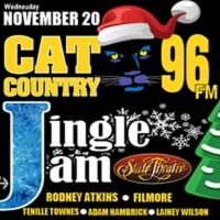 Cat Country 96 Jingle Jam Announces Lineup, Featuring Rodney Atkins, Filmore, Tenille Photo
