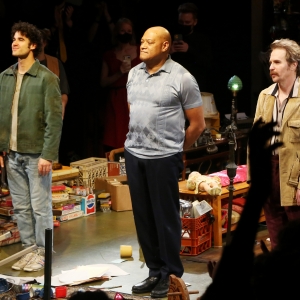 Photo: Laurence Fishburne and Sam Rockwell Visit LITTLE SHOP OF HORRORS Video