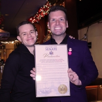 Broadway Producers Tom and Michael D'Angora Receive Senate Proclamation for Their Cha Video