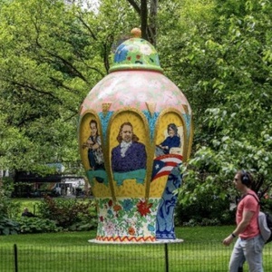 Paintings of Lin-Manuel Miranda, Quiara Alegría Hudes and More on Display in Madison Photo