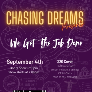 Chasing Dreams Productions Brings WE GET THE JOB DONE To Don’t Tell Mama In September Photo